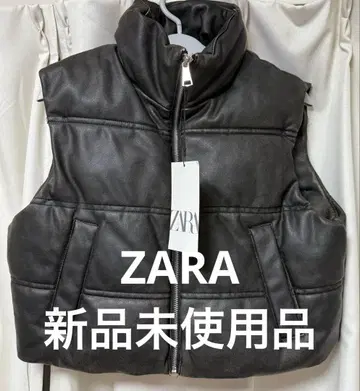 ZARA 가죽 베스트