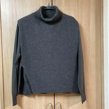 유나이티드 애로우즈 다크 모카 그레이 3way 니트