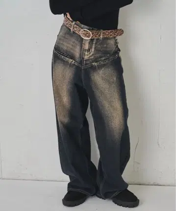 슬래시 포켓 블라스트 와이드 데님