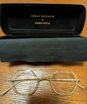 URBAN RESEARCH KANEKO OPTICAL 금자안경 골드
