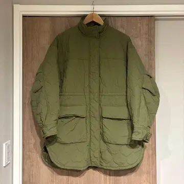 FREAK'S STORE 올리브 그린 퀼팅 자켓