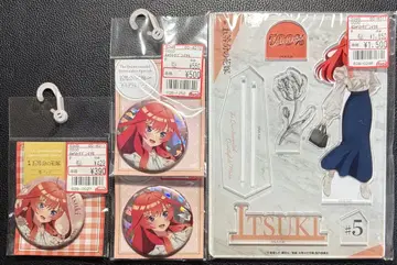 5등분의 신부 아베일 아크릴 스탠드 캔 배지 사츠키