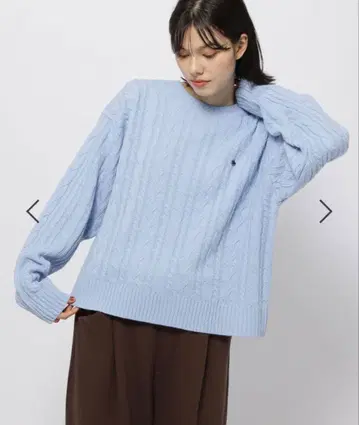 niko and x POLO 콜라보 케이블 니트 풀오버