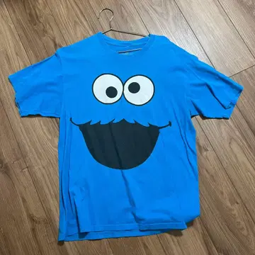 SESAME STREET 쿠키 몬스터 T셔츠 L