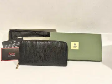 노이 인쎄 Neu interesse 가죽 장지갑 블랙