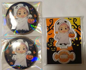 주술회전 말큐브 이타도리 유우지 아크릴 스탠드 캔뱃지 할로윈 브로마이드