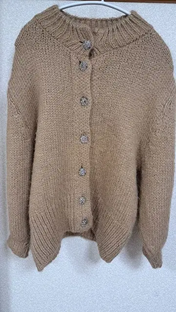 ZARA 샤기 니트 가디건