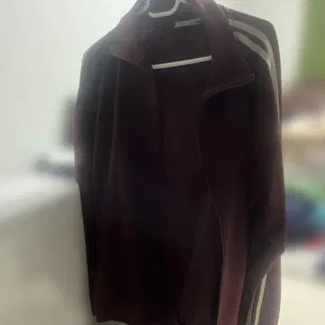 카파 버건디 집업 저지