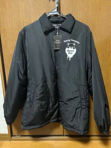 허니 시나몬 블랙 자켓 아우터