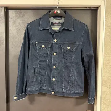 JACOB COHEN 다크 블루 데님 자켓