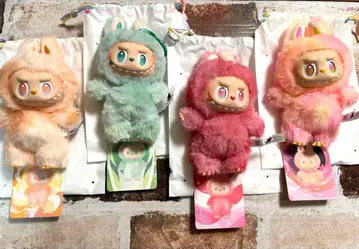 LABUBU 라부부 에너지 새상품 미사용 4체 세트