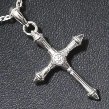 독창적인 십자가 펜던트 실버 925 목걸이 펜던트 참