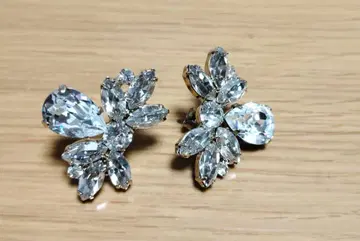 스와로브스키 비즈 귀걸이 25000엔 상당 일본제