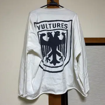 VULTURES 화이트 긴팔 티셔츠 yzy