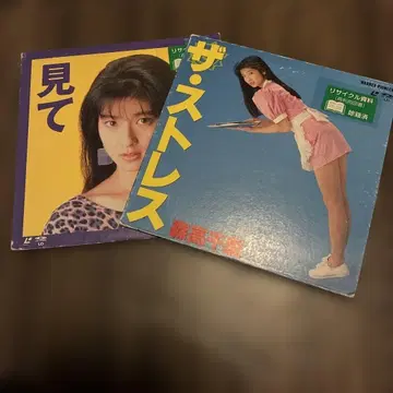 더 스트레스 보기 후지타카 치사토 LD 2장 세트