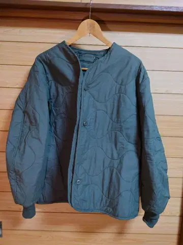 미군 방출 실물 M65 라이너 퀼팅 자켓 난연 에어크루 M-S