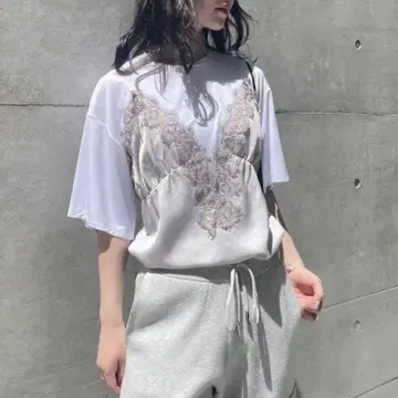 AMERI MEDI SATIN DOCKING TUNIC TEE