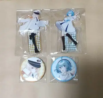 아쿠아리움은 춤추지 않는다 특전 아크릴 스탠드 캔뱃지 세트