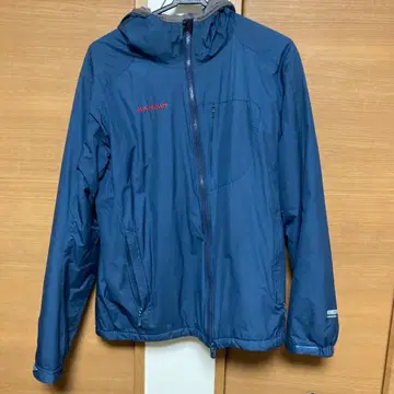 MAMMUT 네이비 후드 부착 자켓 M