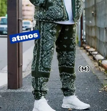 미사용 atmos (M) 콜라보 팬츠