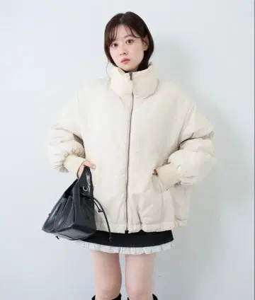 kastane 캔디 슬리브 리버서블 숏코트