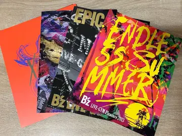 B'z 투어 굿즈 투어 팜플렛 4종 세트
