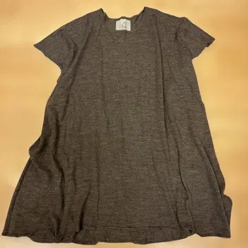 Mab 반팔 무릎 기장 원피스 08 다크 그레이