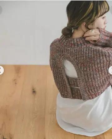 [ 새상품급 ] URBAN RESEARCH 니트 도킹 풀오버