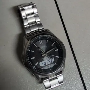 CASIO 웨이브셉터 아날로그 시계