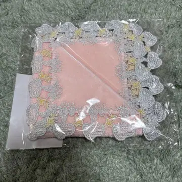 치카자와 레이스 타월 손수건 스누피 핑크 레어 미개봉 새상품