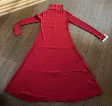 [ Mila Owen ] 터틀넥 롱 리브 니트 원피스