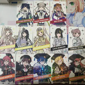 샤니마스 메바치 전반 특전 13매 세트