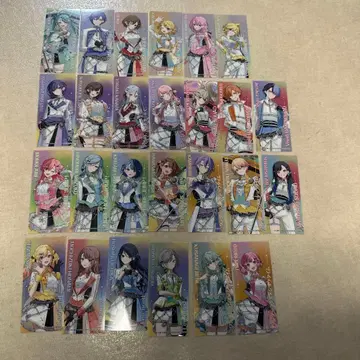 애니메이트 특전 프로세카 감사제 기념 페어 클리어 책갈피 26장 전종