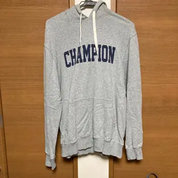 Champion 그레이 후드티 L 사이즈