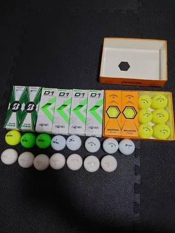 골프공 미사용 & 로스트볼 브랜드 다양