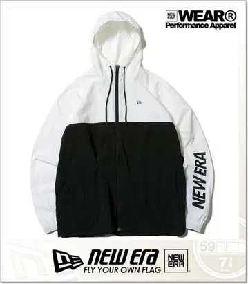 NEW ERA 리 프린트 나일론 자켓 SIZE: L 1029R
