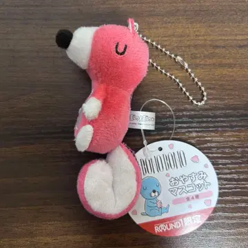 라운드원 한정판 보노보노 굿나잇 마스코트 시마 다람쥐 군