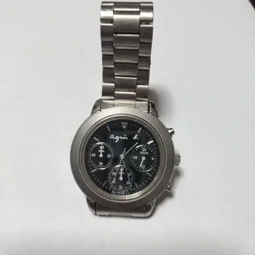 agnis b. 크로노그래프 손목시계