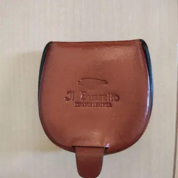 Jl Bussetto 일 부세토 코인 케이스 브라운 가죽 코인 케이스