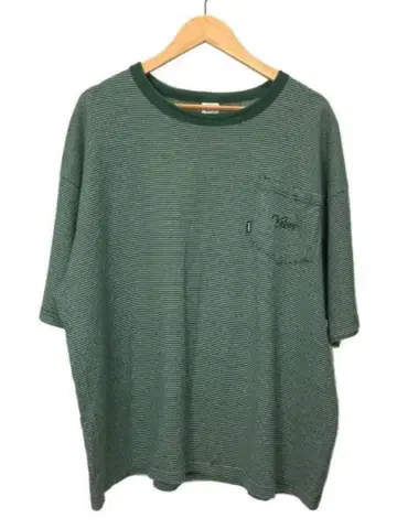 케보즈 보더 T셔츠 그린 구제 의류