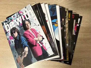 B'z 팬클럽 뉴스레터 be with! 15권 세트 116~130호