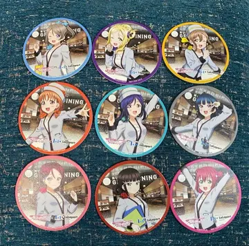 러브 라이브 선샤인 코스터 풀 컴프 세트 라라포트 누마즈