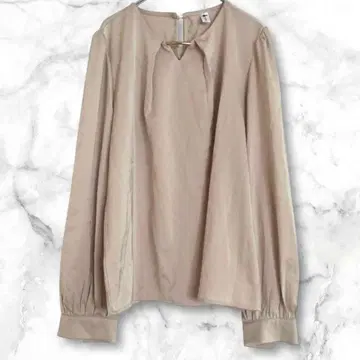 프리스타일 긴팔 셔츠 V넥 뷰티풀 고급 루즈핏 XL 오피스