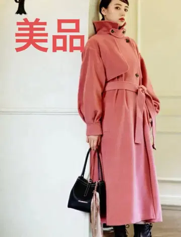 새상품급 JILL by JILL STUART 스탠드 카라 레이디 코트