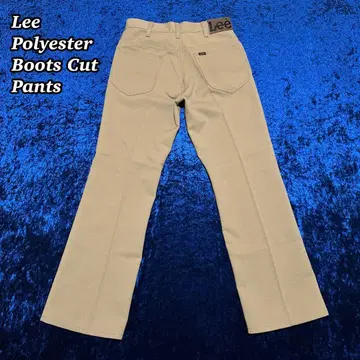 Lee 폴리에스테르 부츠컷 팬츠