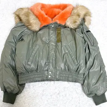 00년대 페이지보이 N2B 퍼 자켓 y2k 아카이브 아메카지