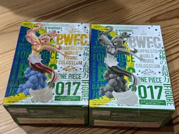원피스 시라호시 BWFC 2017 미개봉 상자 약간의 흠집 2체 세트