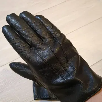 블랙 가죽 장갑 크리켓