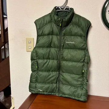 mont-bell 다운 베스트 M 그린