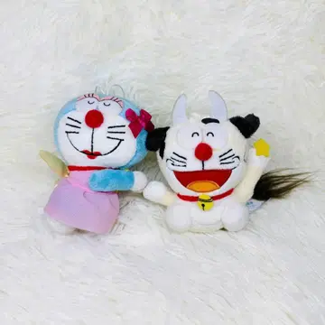 레어 새상품급 도라에몽 12별자리 푸치 봉제 인형 마스코트
